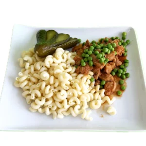 Tavaszi sertéspörkölt tésztával